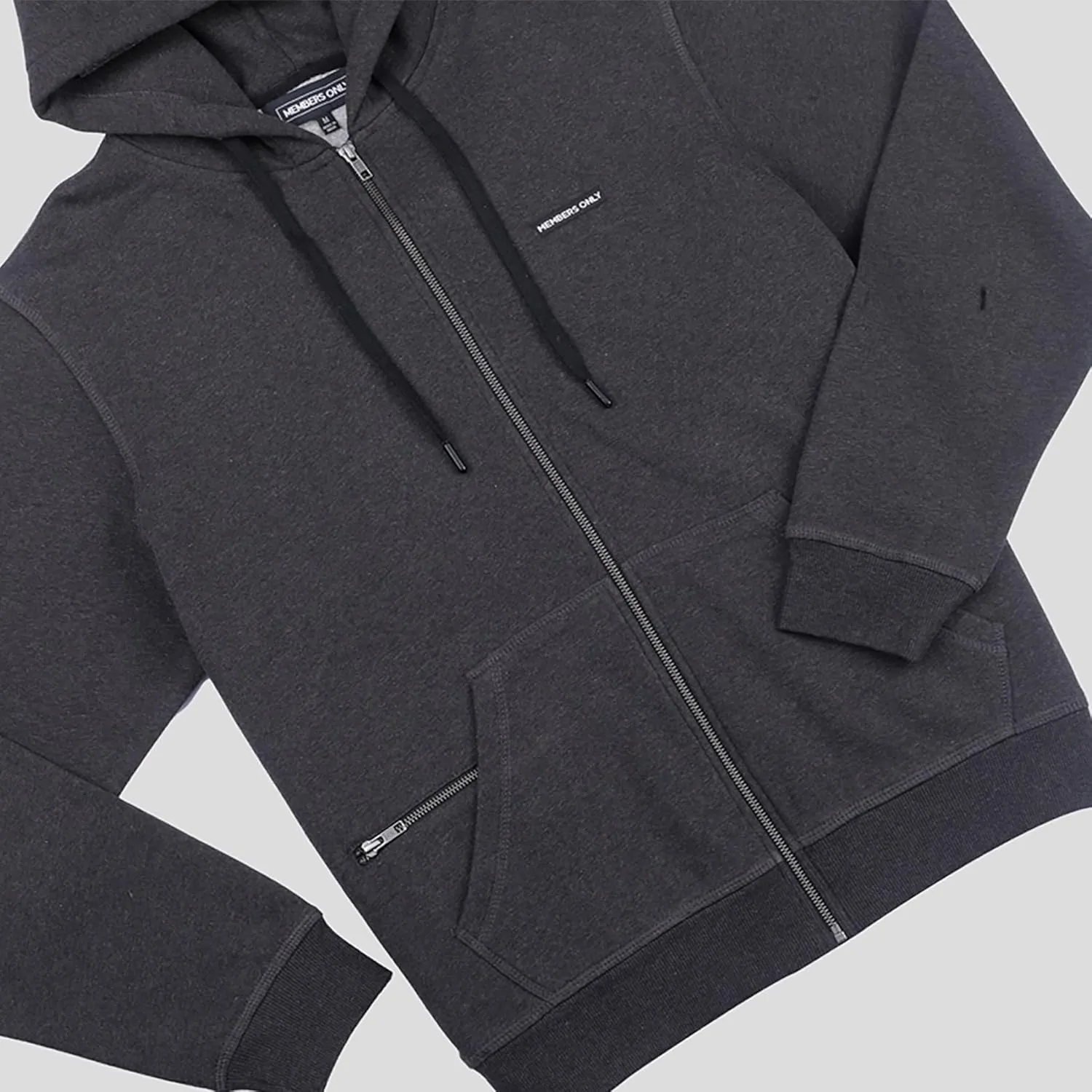 Members Only Women's Brooklyn Zip-Up Oversized Hoodie