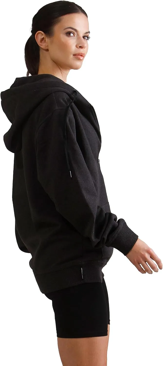 Members Only Women's Brooklyn Zip-Up Oversized Hoodie