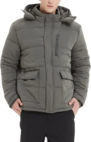 Mens Autumn And Winter Fashion Casual Hooded Loose Thickened Warm Cotton Coat Cotton Padded Jacket Men S Light