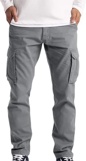 Mens Camo Pants Bell Bottom Pants for Men Fashion Loose Handsome Pocketjeans Pants Tooling Camouflage Pants M-4Xl
