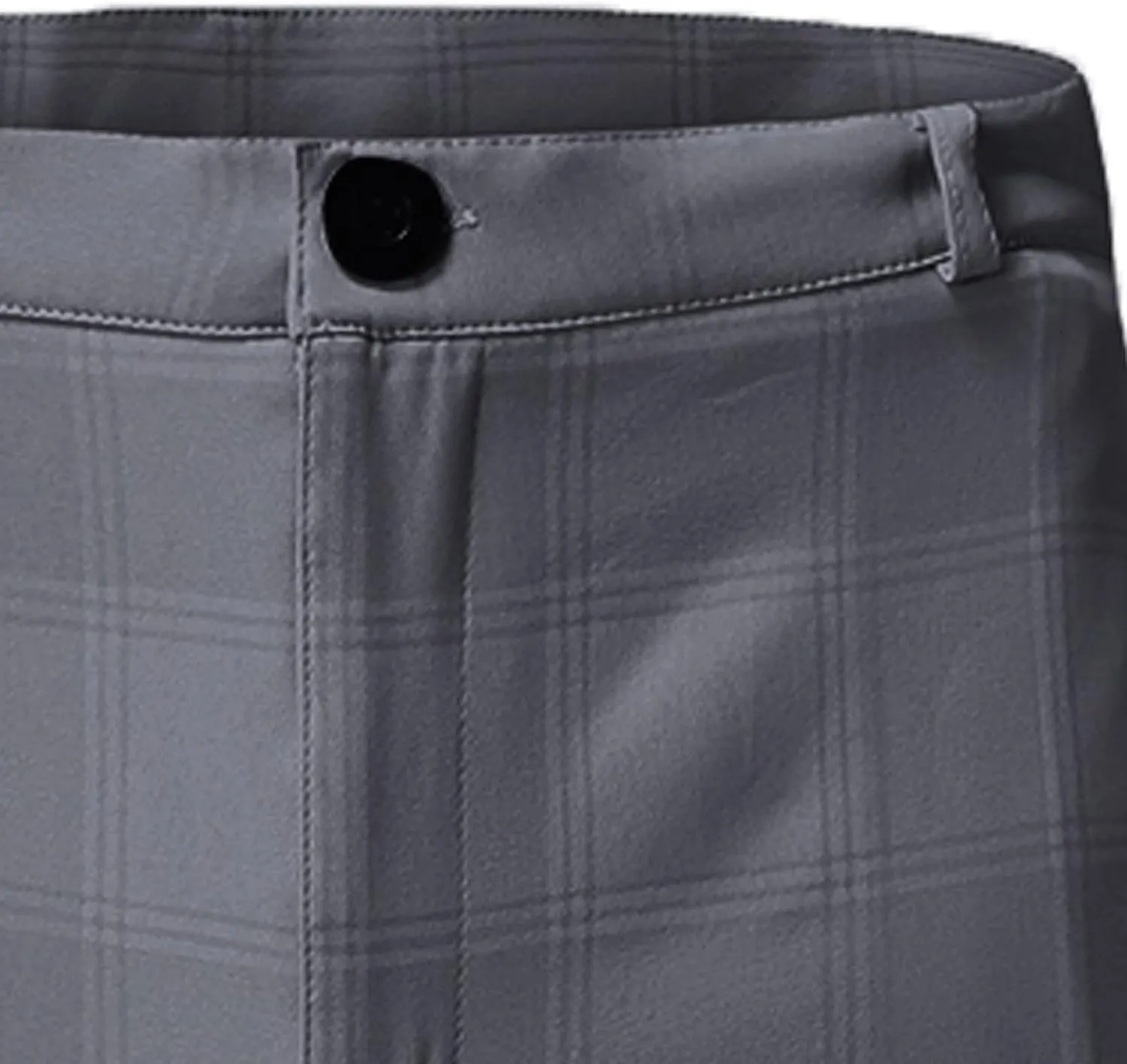 Men's Fashion Stretch Dress Pants Chinos Slim Fit Plaid Pants Business Suit Pants Casual Golf Stretch Dress Pants