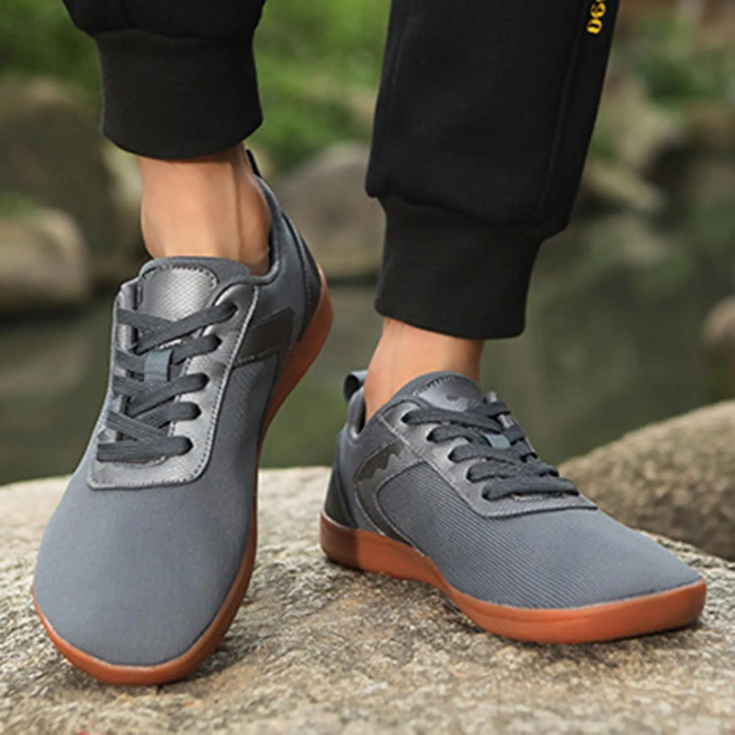 Men's Orthopedic Comfortable Slip-On Shoes Lightweight Breathable Walking Shoe Gym Tennis Breathable Work Shoes