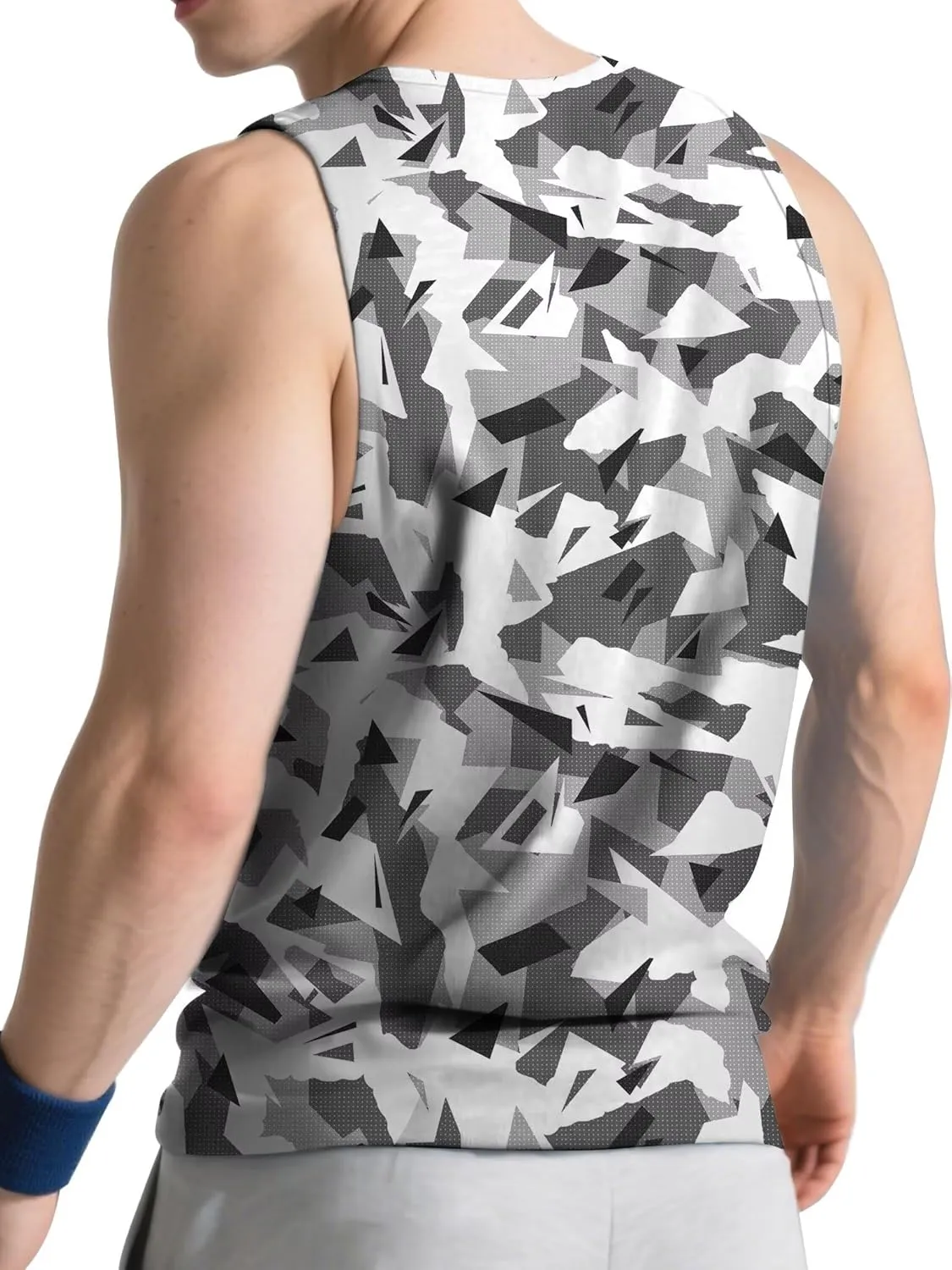Men's Tank Tops - Moisture-Wicking Gym Shirts, Breathable Workout & Beach Sleeveless Shirts for Men