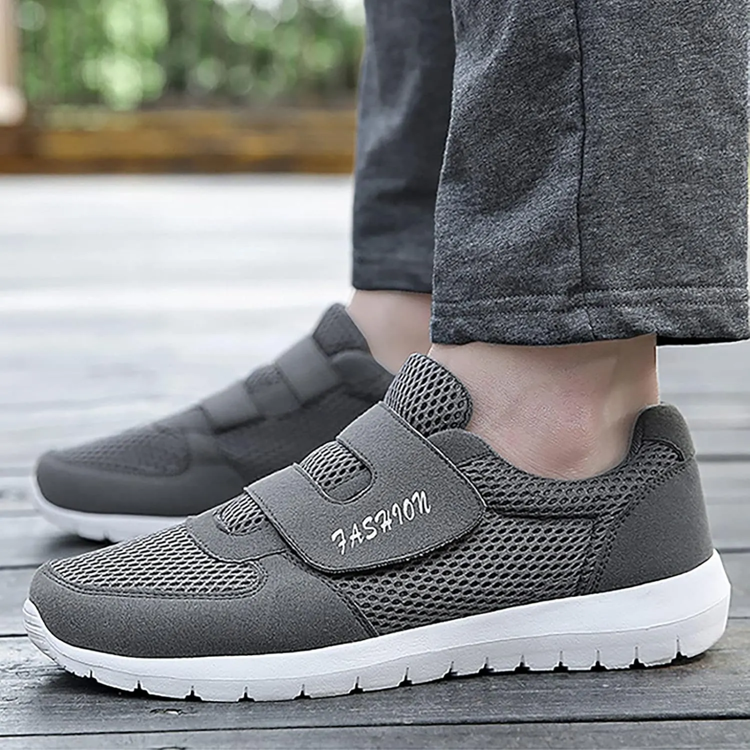 Mens Walking Shoes Lightweight Casual Outdoor Running Sneakers Comfortable Breathable Sports Athletic Shoes