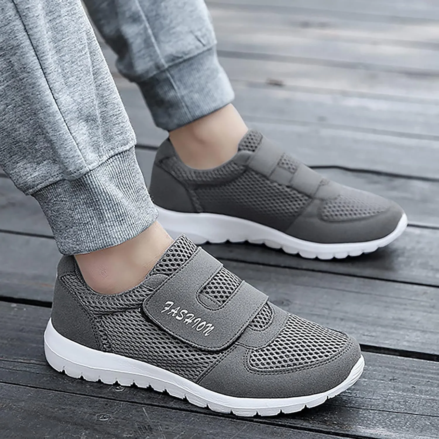 Mens Walking Shoes Lightweight Casual Outdoor Running Sneakers Comfortable Breathable Sports Athletic Shoes