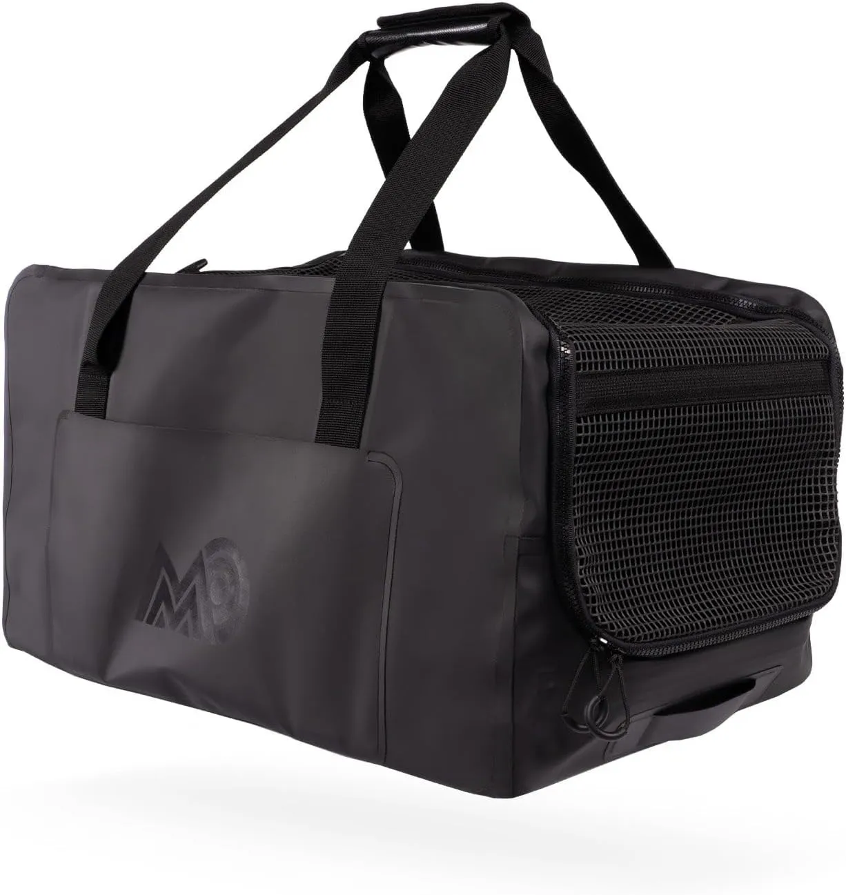 Mission Outdoor Cassi Duffel Bag Gear Commander with Waterproof Bottom and Breathable Mesh (58 Liter, Black)
