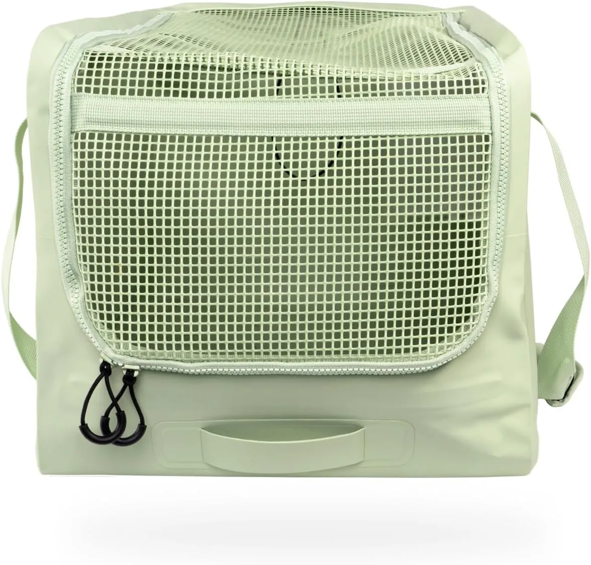 Mission Outdoor Cassi Duffel Bag Gear Commander with Waterproof Bottom and Breathable Mesh (58 Liter, Sage)