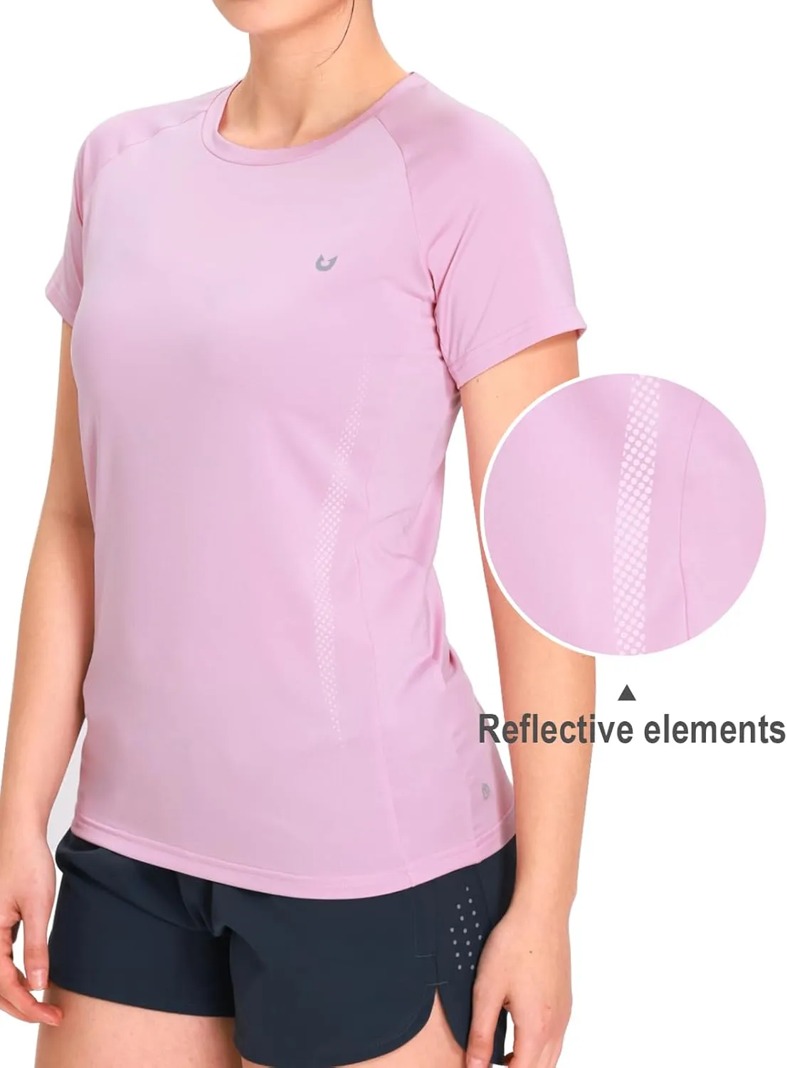 NORTHYARD Women's Short Sleeve Athletic Running Workout Shirts Lightweight Quick Dry Rash Guard Tops Shirts Moisture Wicking