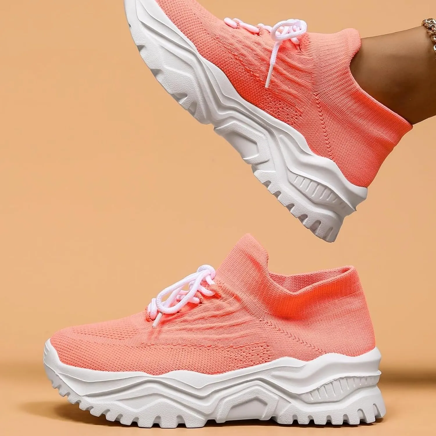 Nurse Babe Shoes Women's Tennis Pro Classic Slip-On Shoe Mesh Breathable Lightweight Leisure Non-Slip Orthopedic Sneakers Fashionable Lace-up Low Top Slip on Casual Comfortable Ankle Socks
