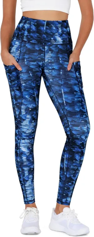 ODODOS Women's High Waisted Yoga Leggings with Pockets, Tummy Control Non See Through Workout Athletic Running Yoga Pants