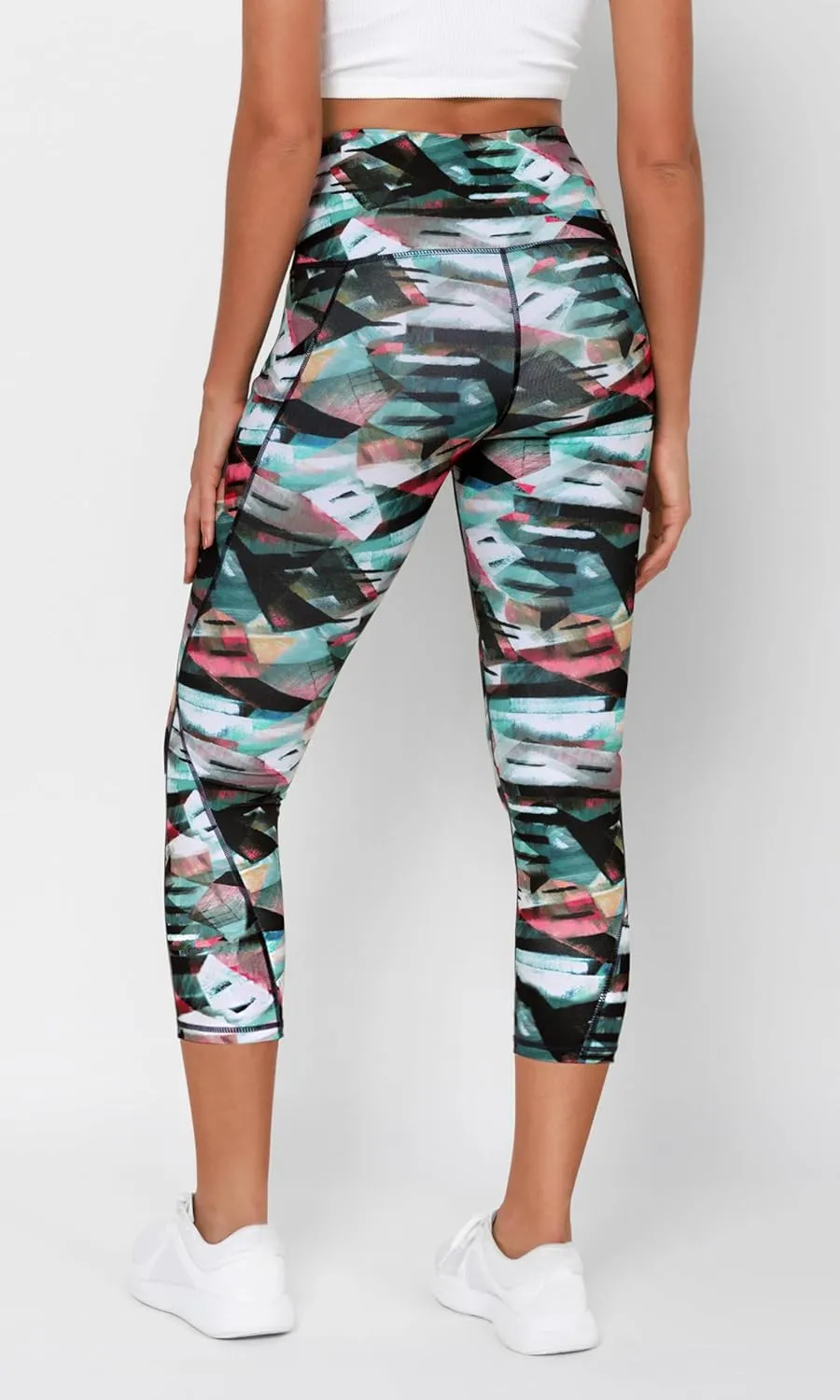 ODODOS Women's High Waisted Yoga Leggings with Pockets, Tummy Control Non See Through Workout Athletic Running Yoga Pants