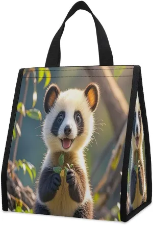 Outdoor Cooler Bags, Foolish Cute Animal Printed Cooler Bag, Insulated Tote Bag, Grocery Tote Bag