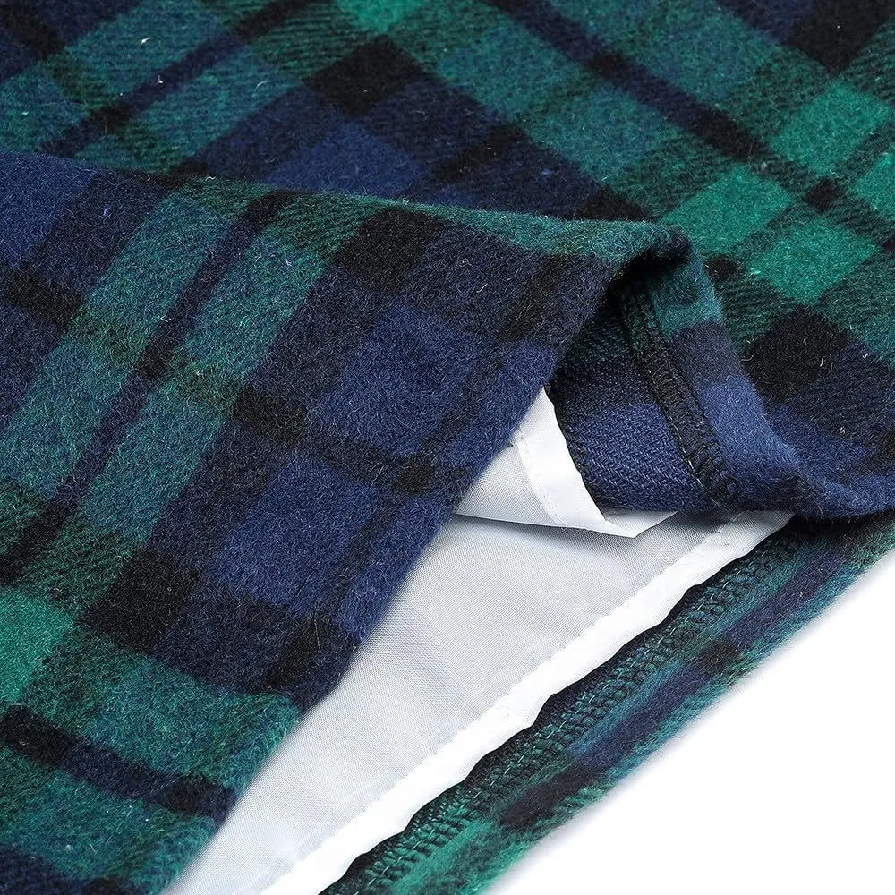 Plaid Mini Skirt for Women High Waist A Line Bodycon Pencil Fall Skirts Comfy Wool Mini Skirts Sexy Plaid Skirt