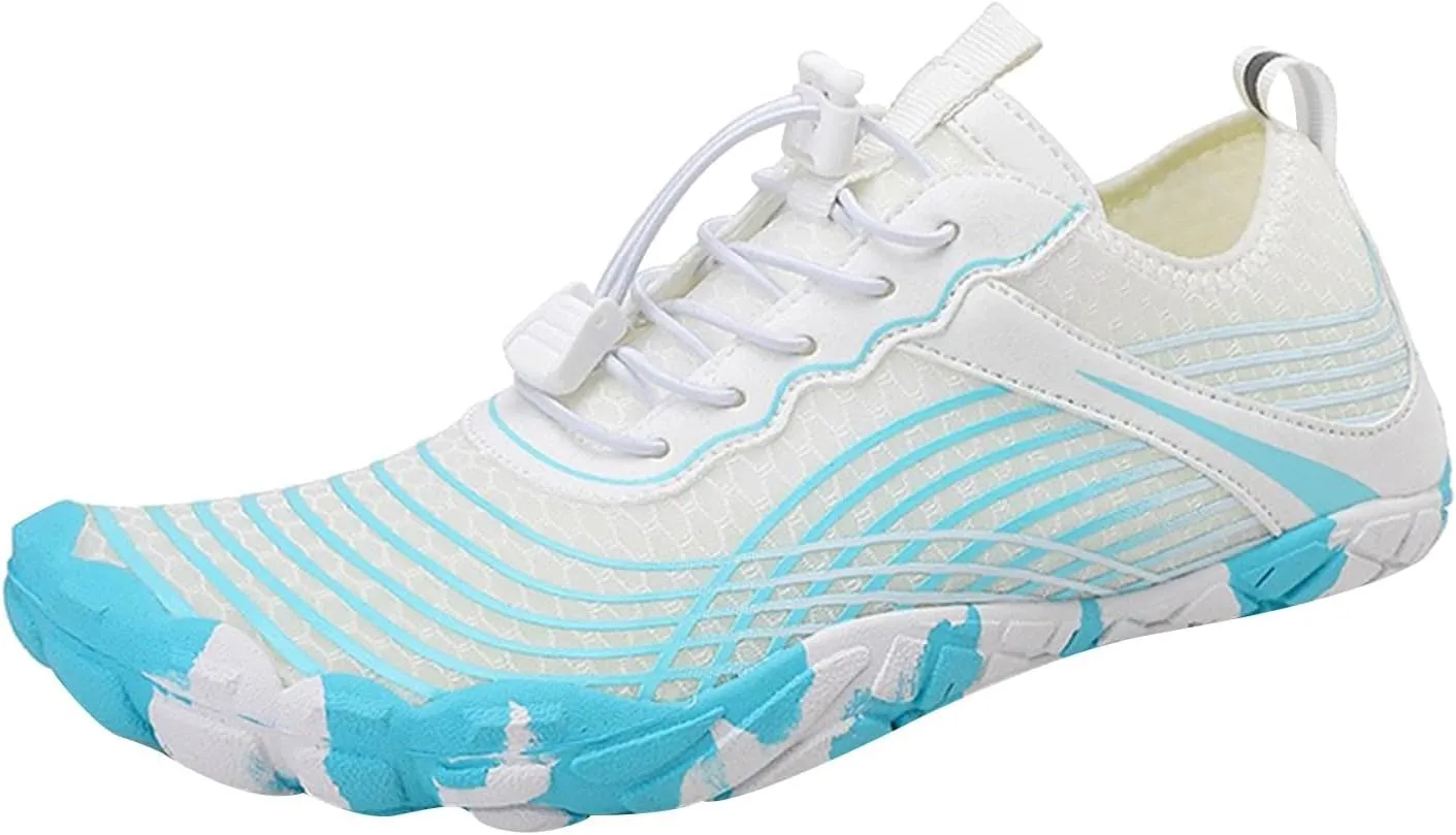 Quick Drying Water Shoes for Women Men Non Slip Barefoot Hiking Shoes Breathable Lightweight Summer Beach Wading Aqua Socks Shoe Boating Fishing Diving Surfing Indoor Yoga Aerobics Footwear Women Men