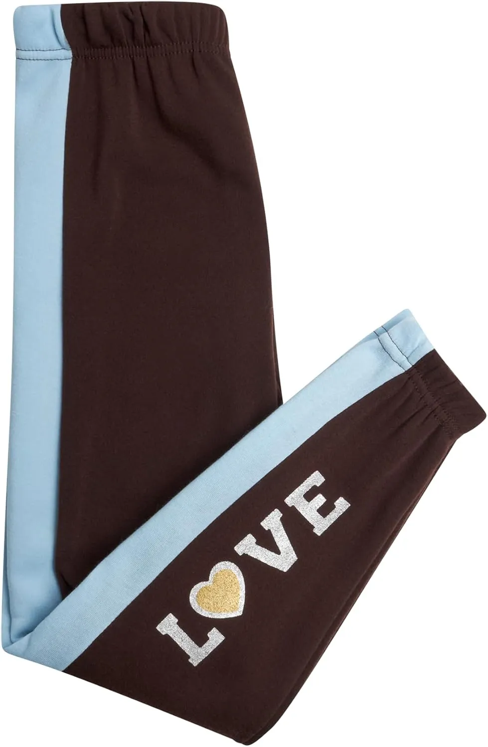 Real Love Girls' Sweatsuit Set - 2 Piece Sweatshirt with Sherpa Fleece Lined Hood and Jogger Sweatpants (7-16)