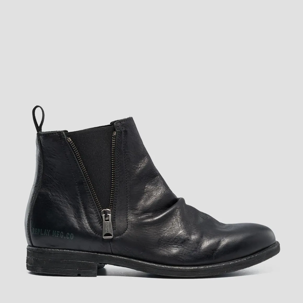 Replay HERREN-CHELSEA BOOTS CARRON AUS LEDER