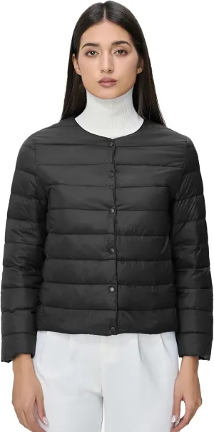 SDEER Women's Lightweight Packable Goose Down Jacket Winter Short Down Jacket Warm Coat Outwear for Snow Ski Hiking
