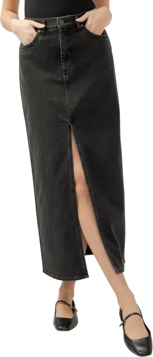 Silver Jeans Co. Women's Front-Slit Jean Skirt