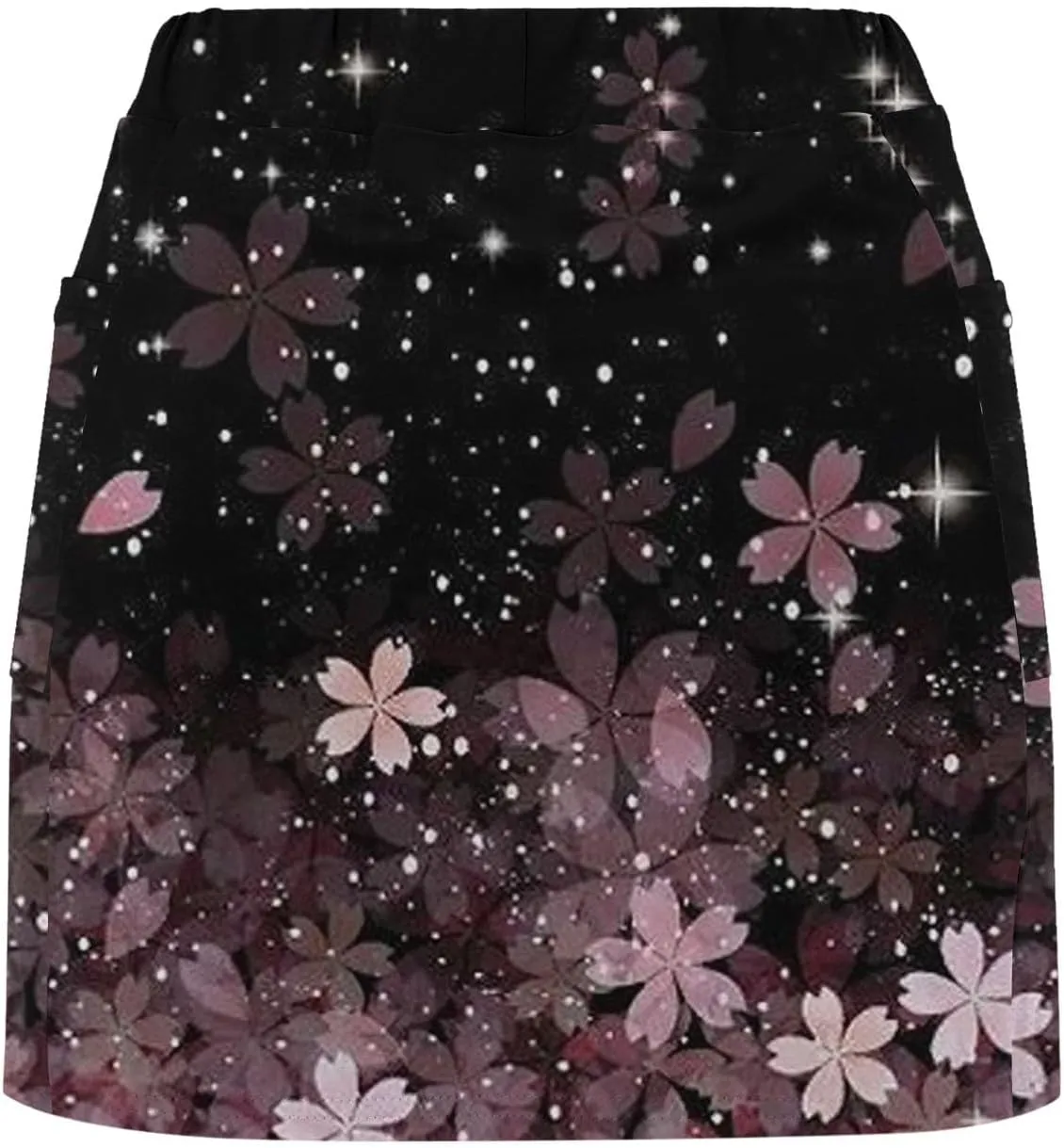 Skorts for Women Dressy Casual High Waist Plus Size Skirts with Shorts Summer Tummy Control Athletic Tennis Skirt Yoga Skort