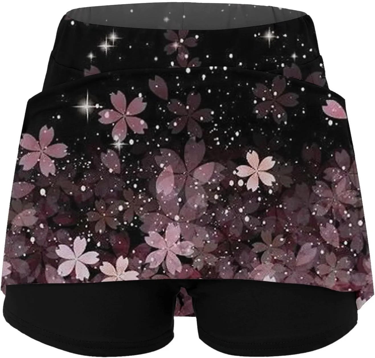 Skorts for Women Dressy Casual High Waist Plus Size Skirts with Shorts Summer Tummy Control Athletic Tennis Skirt Yoga Skort