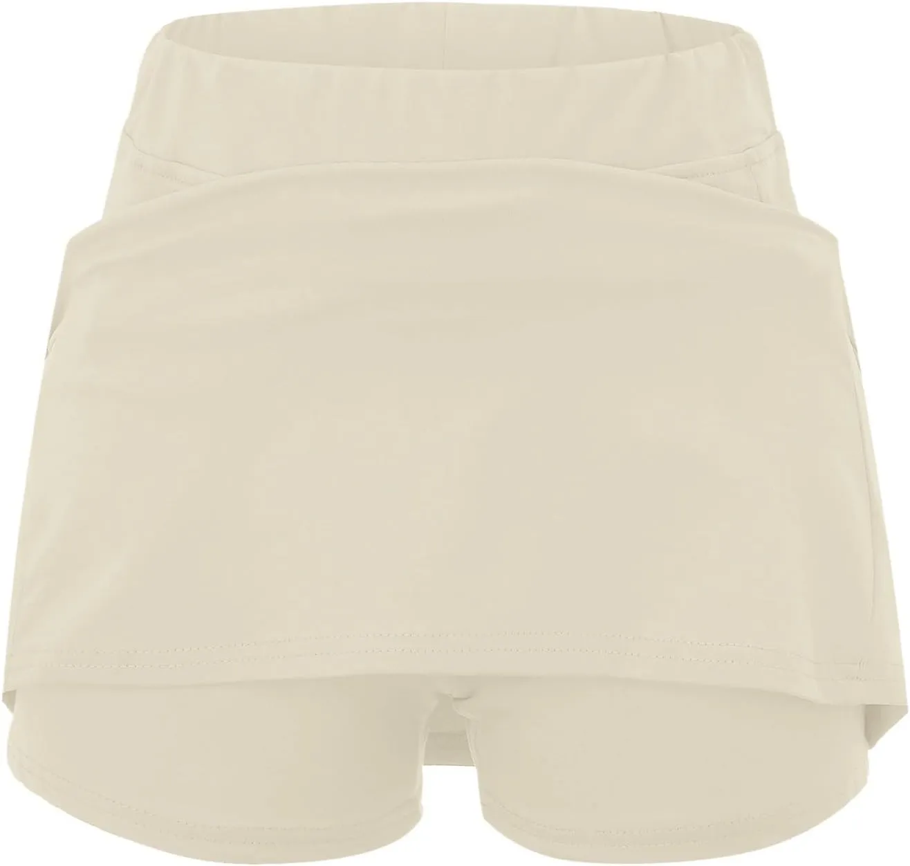 Skorts for Women Dressy Casual Plus Size High Waist Skirt with Shorts Summer Tummy Control Athletic Tennis Skirts Yoga Skort