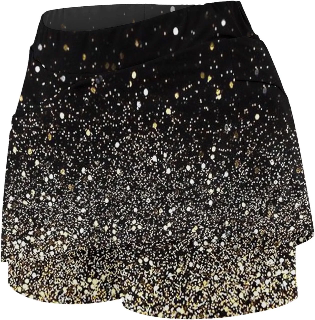 Skorts for Women Dressy Casual Summer High Waist Plus Size Skirts with Shorts Athletic Tummy Control Tennis Skirt Yoga Skort