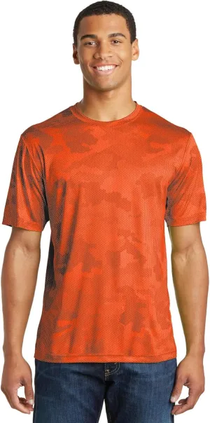 Sport Tek Men's Moisture Wicking CamoHex Tee Shirt