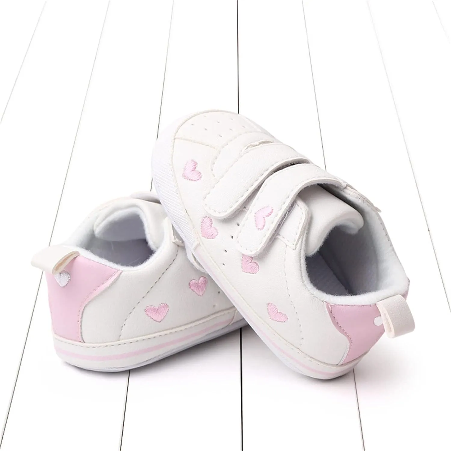 Spring and Summer Children Infant Infant Shoes Boys and Girls Sports Shoes Flat Bottom Light Double Strap Hook Loop Comfortable Infant Boys Size 9 Shoes