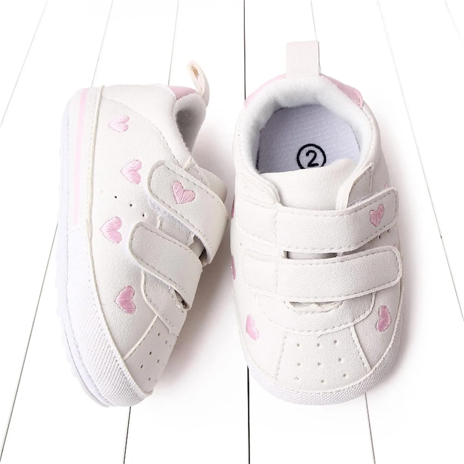 Spring and Summer Children Infant Infant Shoes Boys and Girls Sports Shoes Flat Bottom Light Double Strap Hook Loop Comfortable Infant Boys Size 9 Shoes