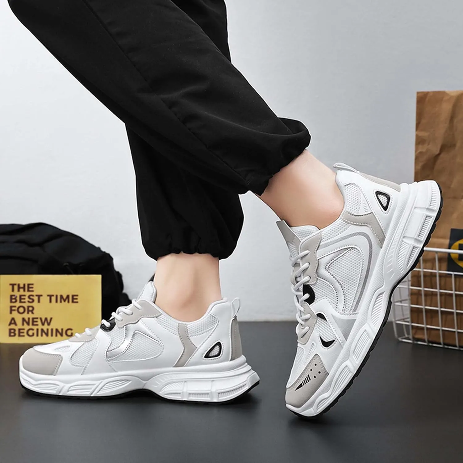 Summer Style Anti Slip and wear-Resistant Men's Shoes Large Size Outdoor Shoes Sports Shoes Running Shoes Casual Shoes Hiking Shoes Blue Ball Shoes Hiking Shoes