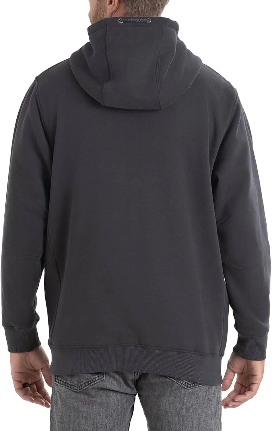 Thorogood Men's Quarter Snap Hoodie, Heavyweight Pullover Workwear Sweatshirt