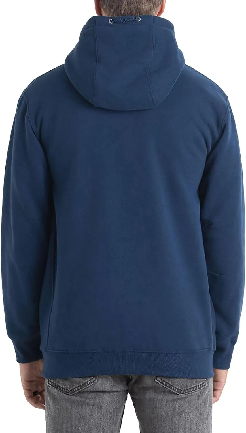 Thorogood Men's Quarter Snap Hoodie, Heavyweight Pullover Workwear Sweatshirt