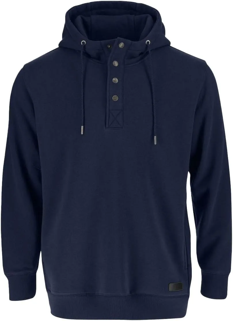 Thorogood Men's Quarter Snap Hoodie, Heavyweight Pullover Workwear Sweatshirt