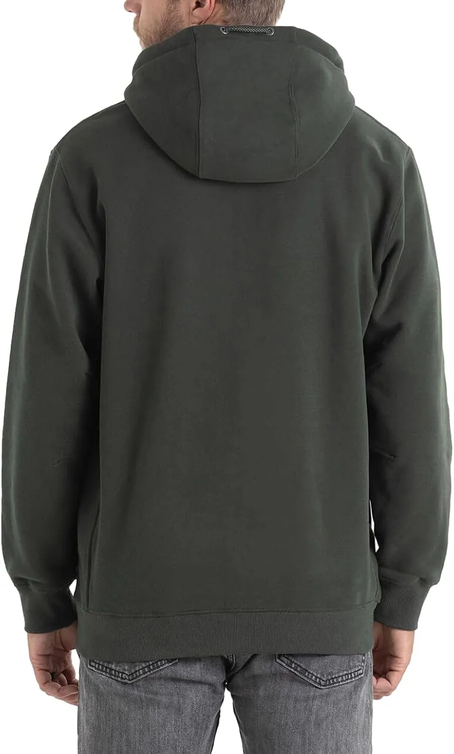 Thorogood Men's Quarter Snap Hoodie, Heavyweight Pullover Workwear Sweatshirt