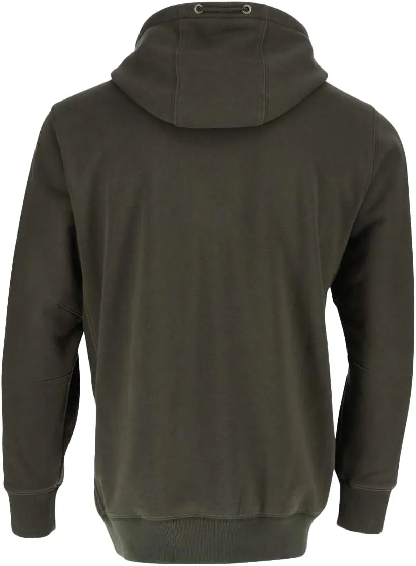 Thorogood Men's Quarter Snap Hoodie, Heavyweight Pullover Workwear Sweatshirt