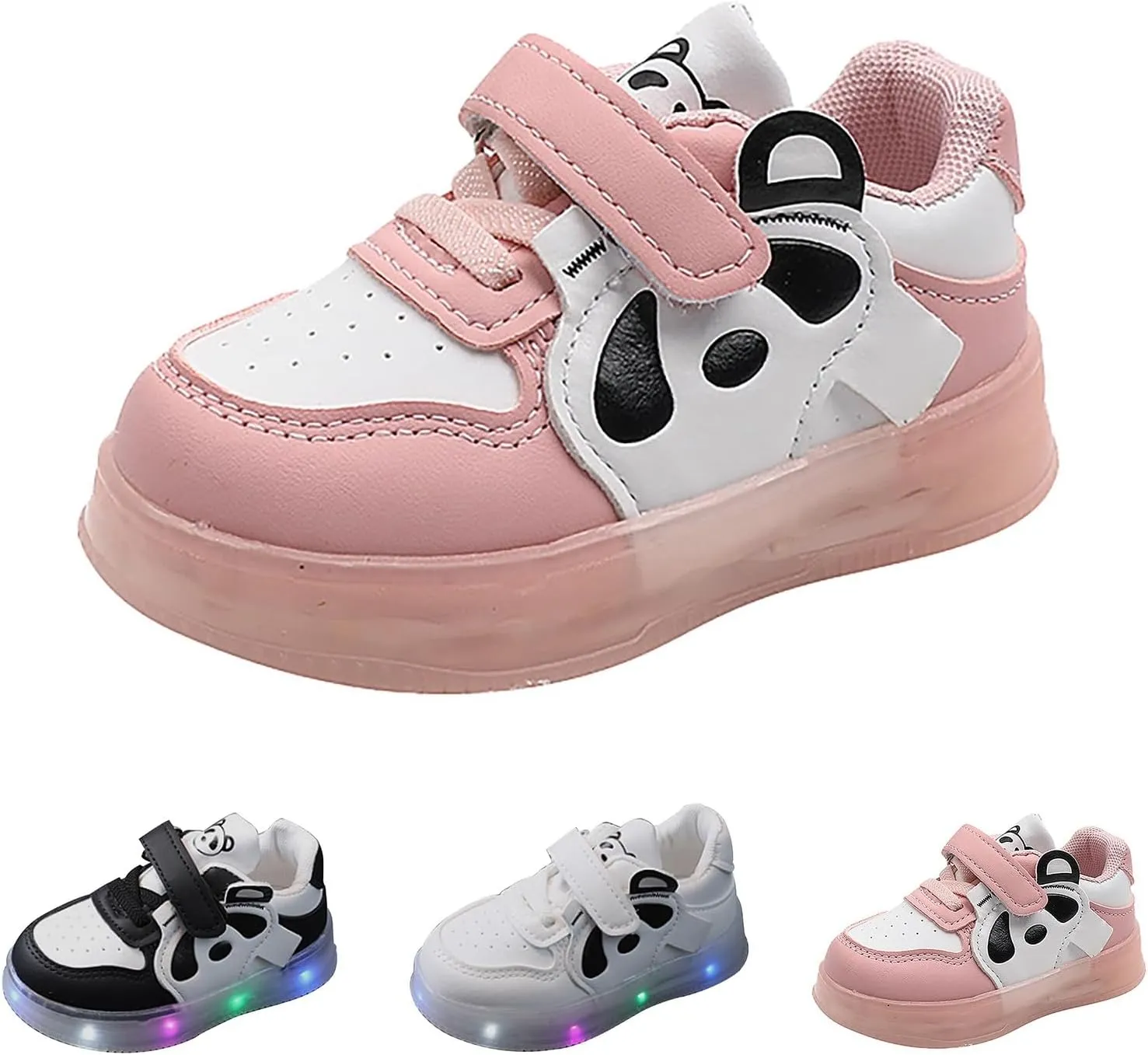 Toddler Boys Girls Led Light Up Shoes Kids Luminous Flashing Tennis Sport Sneakers Lightweight Breathable Shoes