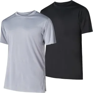Ultra Performance Mens Dry-Fit Shirts 2 Pack Workout Gym T-Shirts, Athletic Tees for Men, Multipack Training Tops