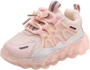 Unisex Baby Light Up Sneaker Boys Girls Toddler Flashing Running Sports Tennis Walking Shoes Kids School Shoes