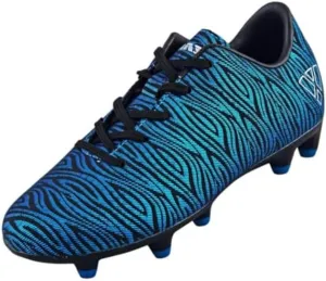 Vizari Kids Soccer Cleats for Boys Girls | Youth Firm Ground FG Athletic Outdoor Football Shoes for Toddlers, Little/Big Kid