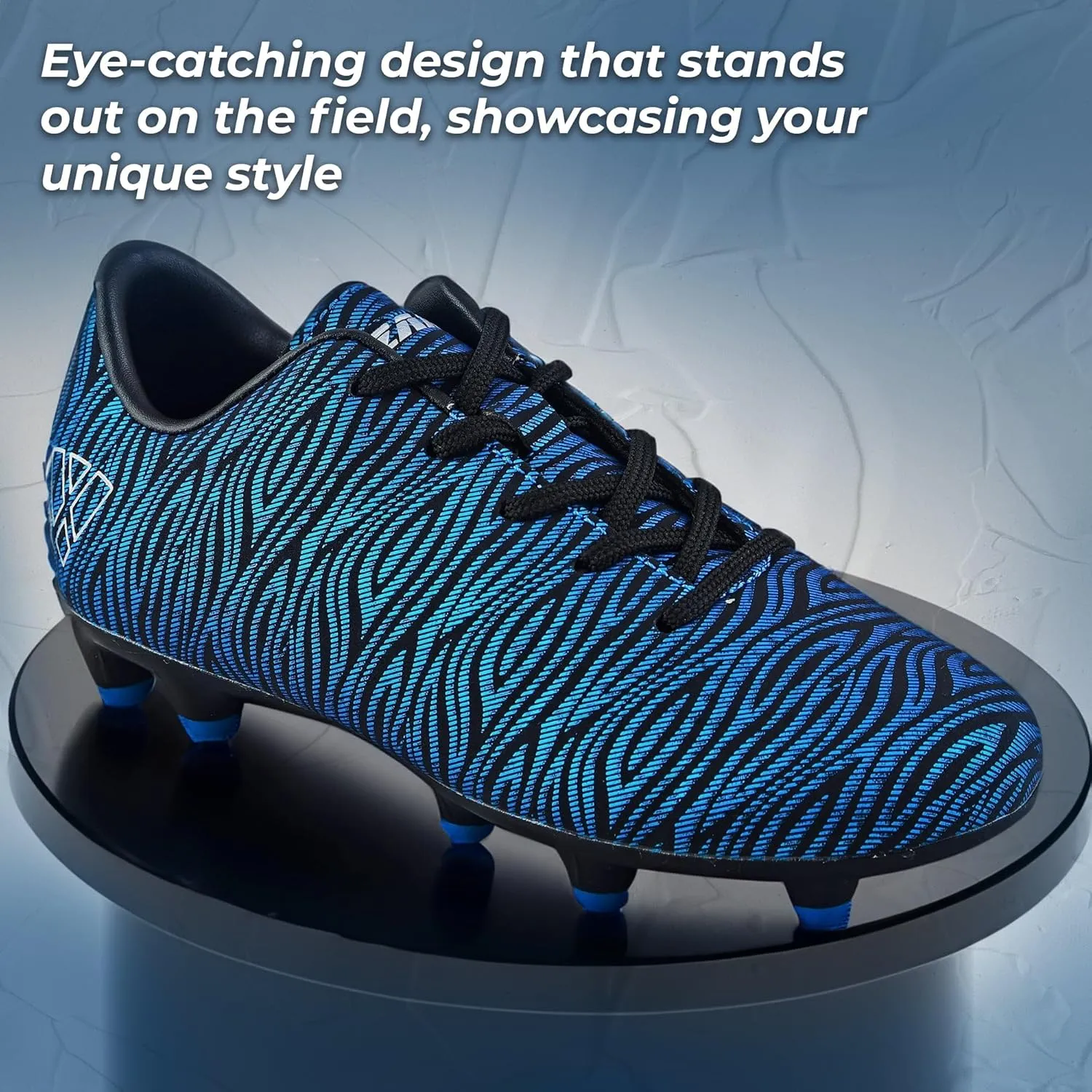 Vizari Kids Soccer Cleats for Boys Girls | Youth Firm Ground FG Athletic Outdoor Football Shoes for Toddlers, Little/Big Kid