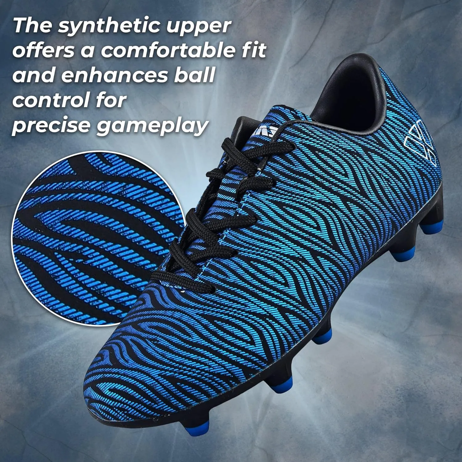 Vizari Kids Soccer Cleats for Boys Girls | Youth Firm Ground FG Athletic Outdoor Football Shoes for Toddlers, Little/Big Kid
