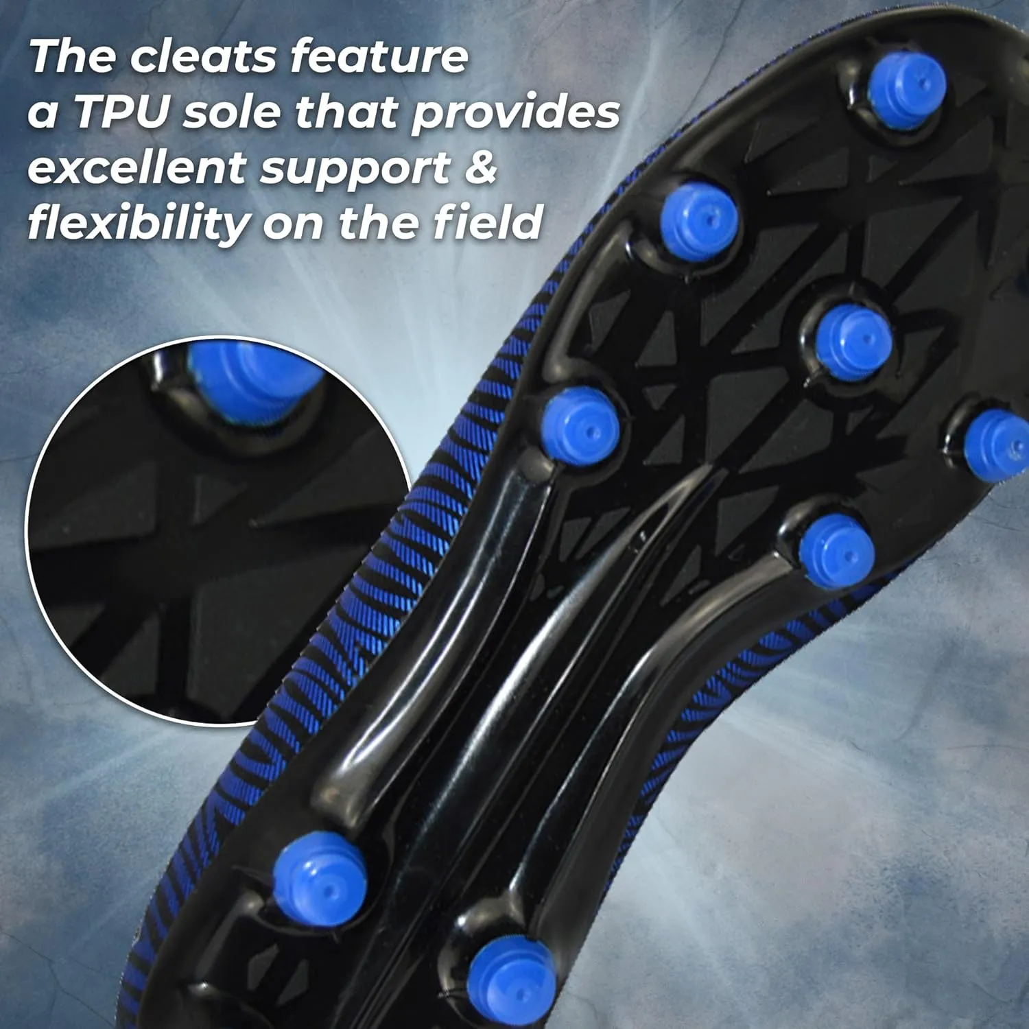 Vizari Kids Soccer Cleats for Boys Girls | Youth Firm Ground FG Athletic Outdoor Football Shoes for Toddlers, Little/Big Kid