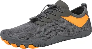 Water Shoes for Men Women Barefoot Beach River Shoes for Wading Diving Sand Volleyball Summer Outdoor Sports Shoe Hiking Walking Boating Fishing Lightweight Laceless Indoor Cushion Shoe Yoga Boxing