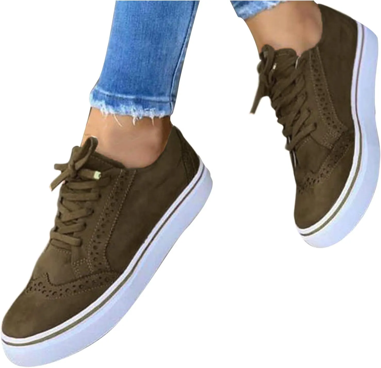 Wedge Sneakers for Women Comfortable Dressy Orthopedic Shoes for Women Dressy Wide Slip On Gym Shoes Womens Sneakers Casual Zapatos De Mujer Antideslizante para Cocina