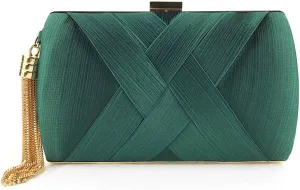 Women Tassel Evening Bag Fashion Clutch Bag Party Purse