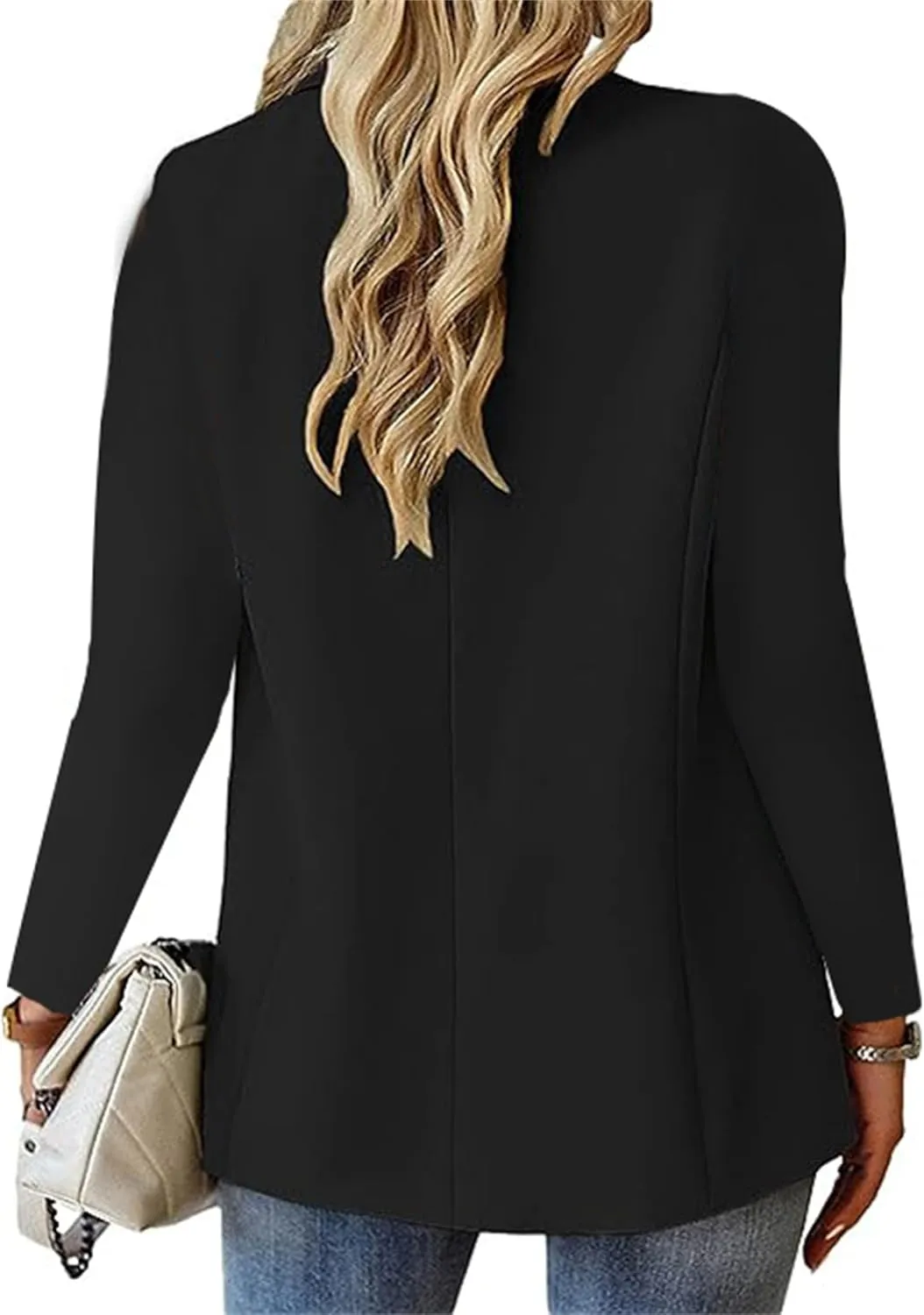 Womens Casual Blazers Business Casual Dressy Long Sleeve Jackets Lightweight Blazer Spring Summer Cardigan Work Suit