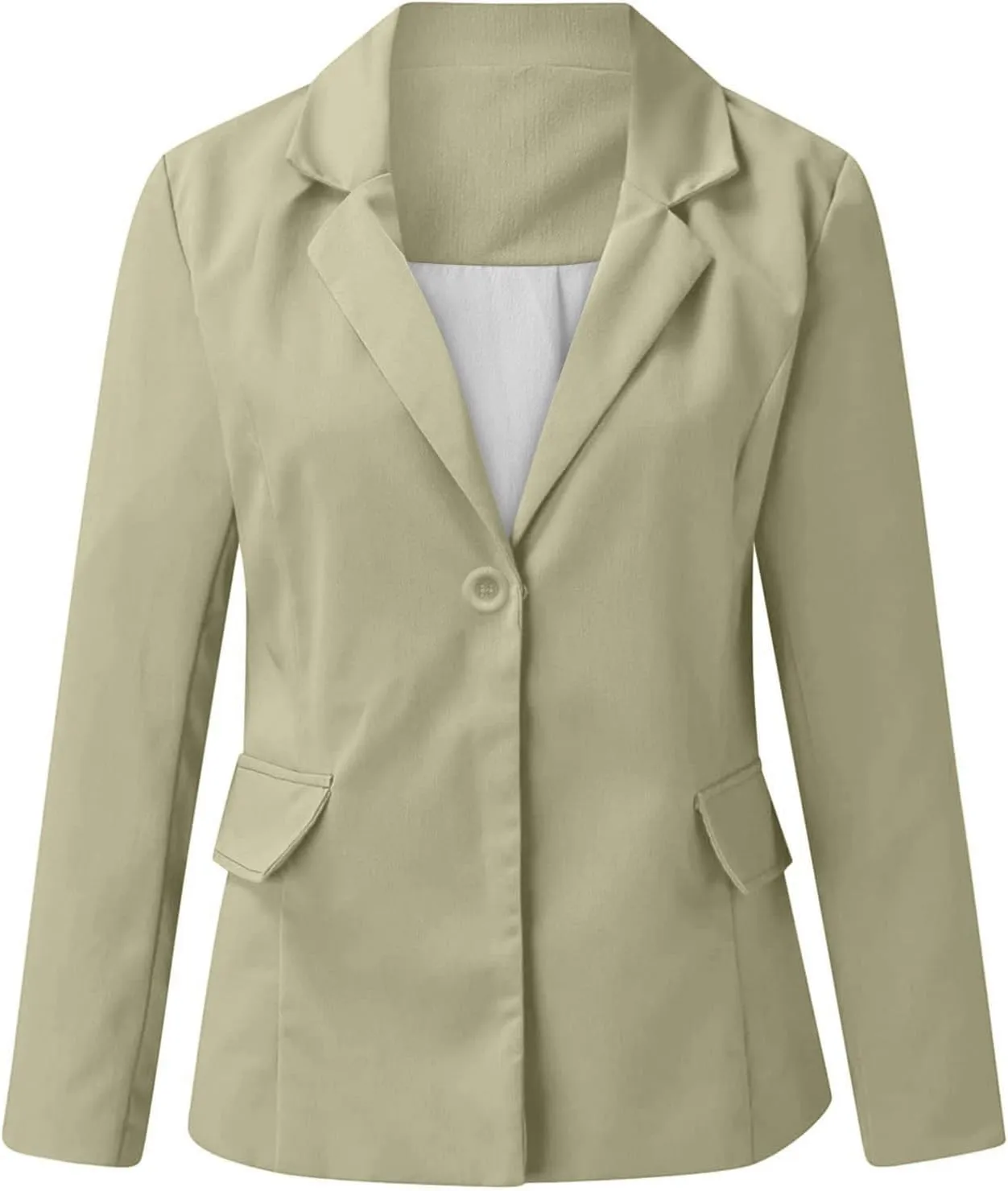 Womens Casual Blazers Open Front Long Sleeve Work Office Suit Jackets Blazer Plus Size Autumn Winter Outwears