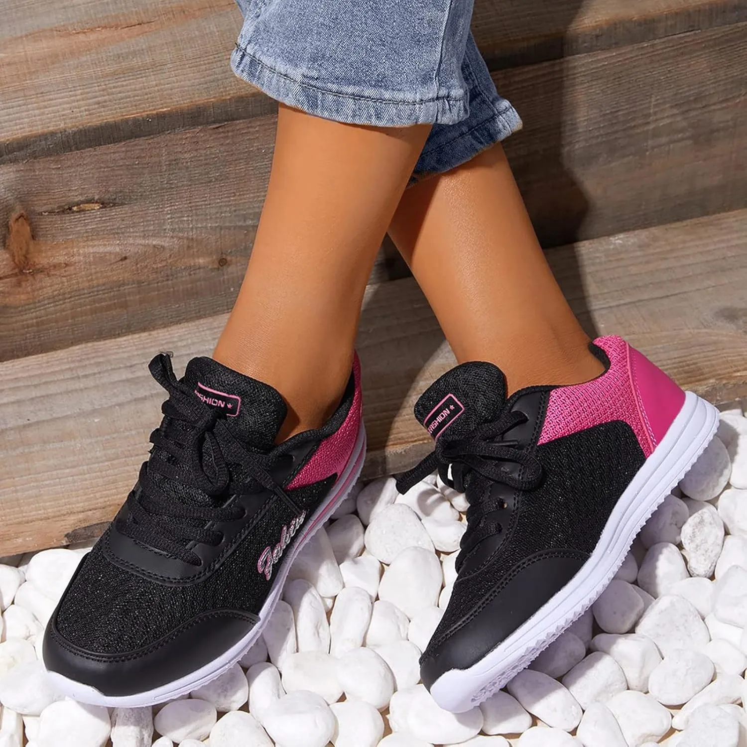 Womens Casual Sneakers Wide Feet Zapato Ortopedico para Mujer Diabetica Women Slip On Shoes Dressy Elder Women's Sneakers with Arch Support Slip On Womens Non Slip Work Shoes Wide Width
