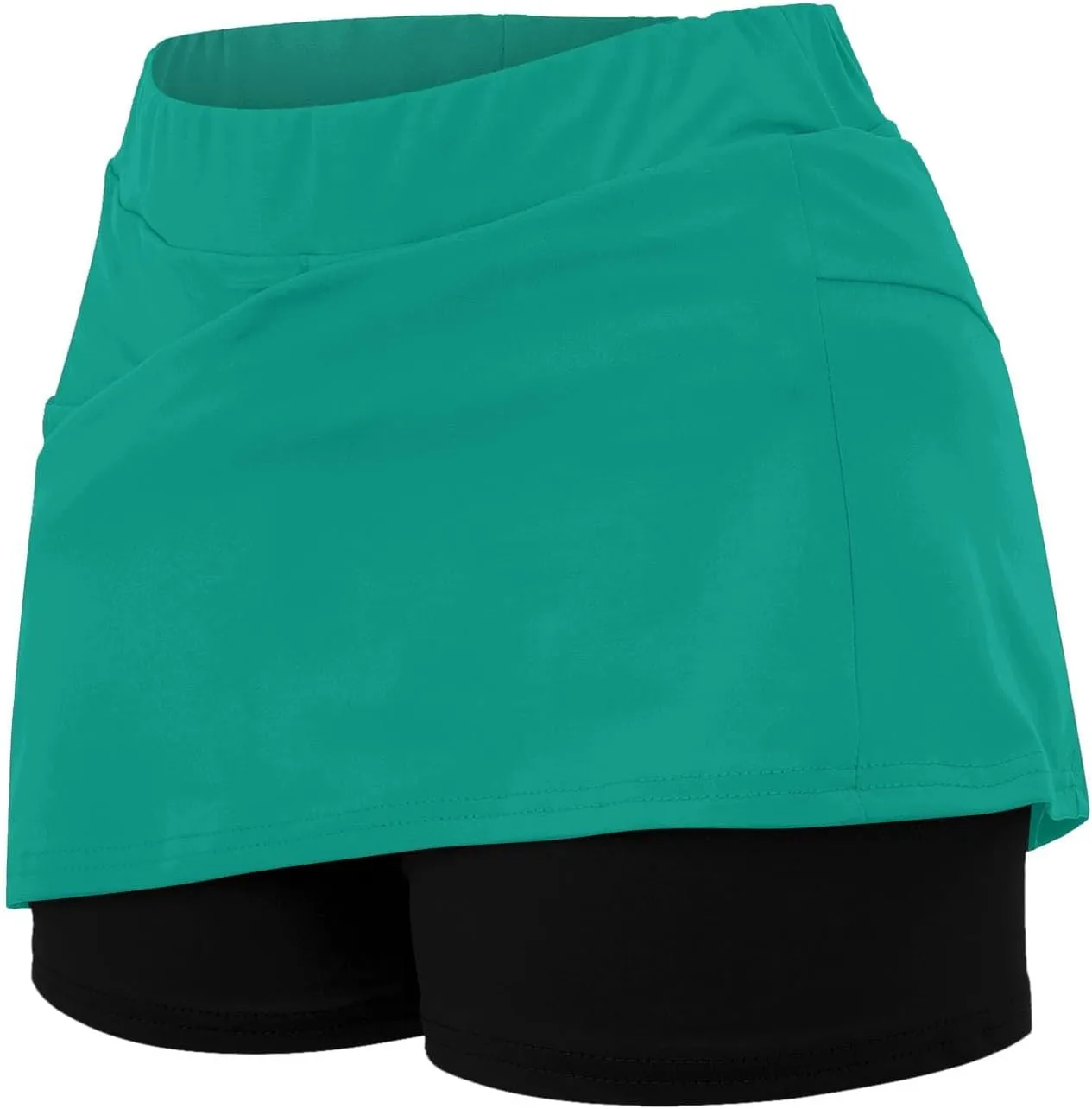 Women's Skorts with Pockets Tummy Control Plus Size Skorts for Women High Waist Athletic Sports Pants Skirt Shorts