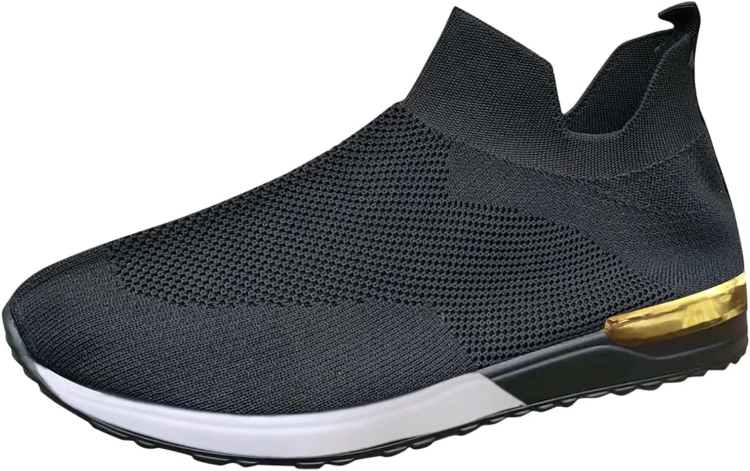 Womens Sneakers Size 6.5 Wide Slip On Shoes Women Wide Mule Casual Dress Shoes for Women 2023 Trendy Plantar Fasciitis Relief Shoes for Women Wide Width Comfy Work Shoes for Women Standing All Day